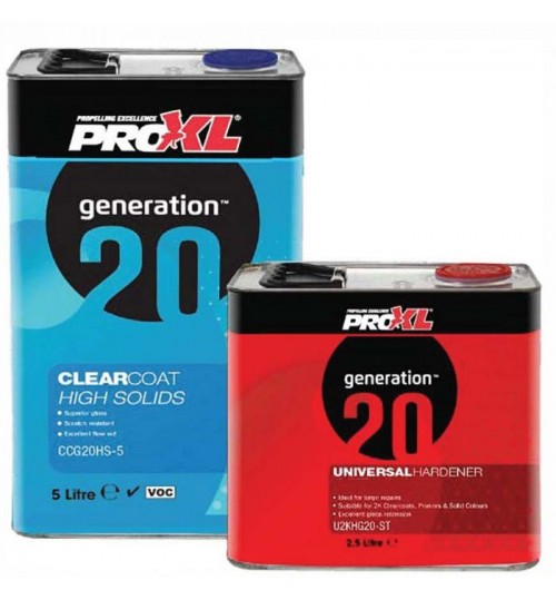 PROXL GENERATION20 CLEARCOAT HIGH SOLIDS WITH UNIVERSAL HARDENER (7.5 LTR)